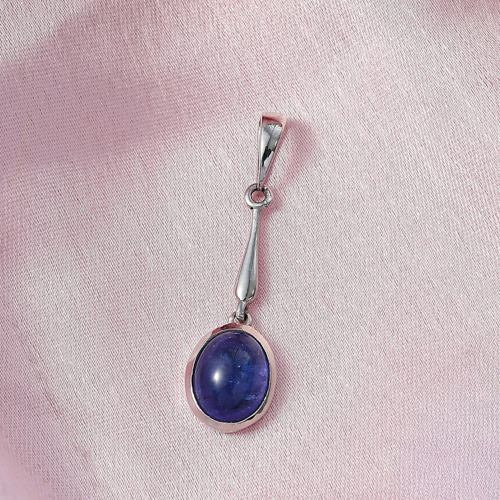 D'Joy AA Tansanit Anhänger 925 Silber rhodiniert ca. 2.27 ct