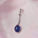 D'Joy AA Tansanit Anhänger 925 Silber rhodiniert ca. 2.27 ct