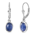 D'Joy AA Tansanit Ohrringe 925 Silber rhodiniert ca. 3.41 ct