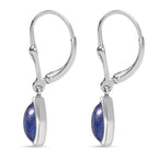 D'Joy AA Tansanit Ohrringe 925 Silber rhodiniert ca. 3.41 ct