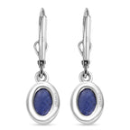 D'Joy AA Tansanit Ohrringe 925 Silber rhodiniert ca. 3.41 ct