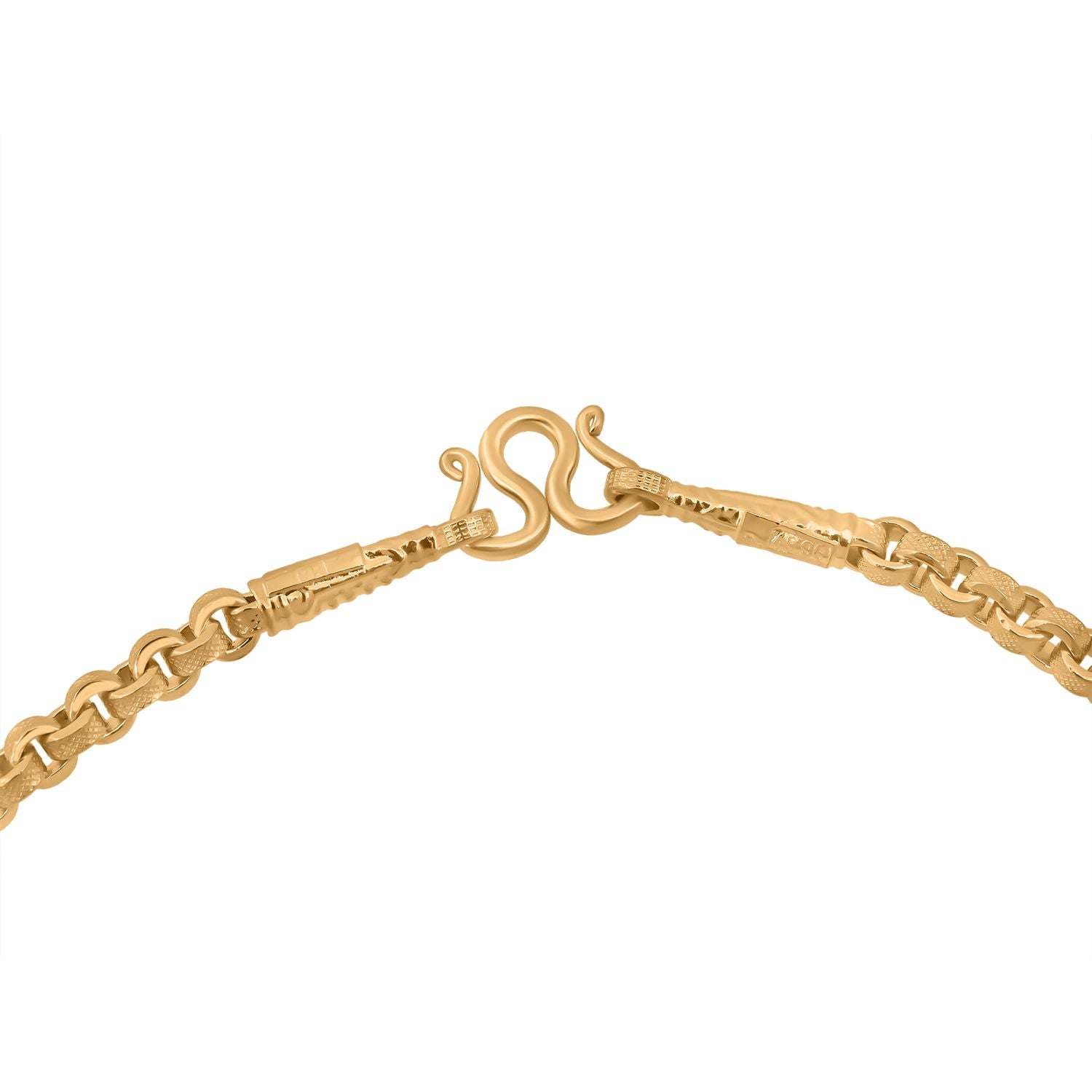 965 Gelb Gold Kette ca. 45 cm ca. 3,80g
