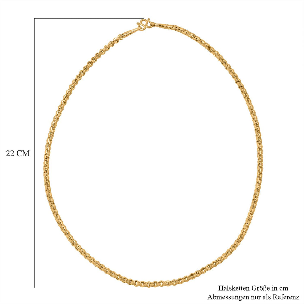 965 Gelb Gold Kette ca. 45 cm ca. 3,80g
