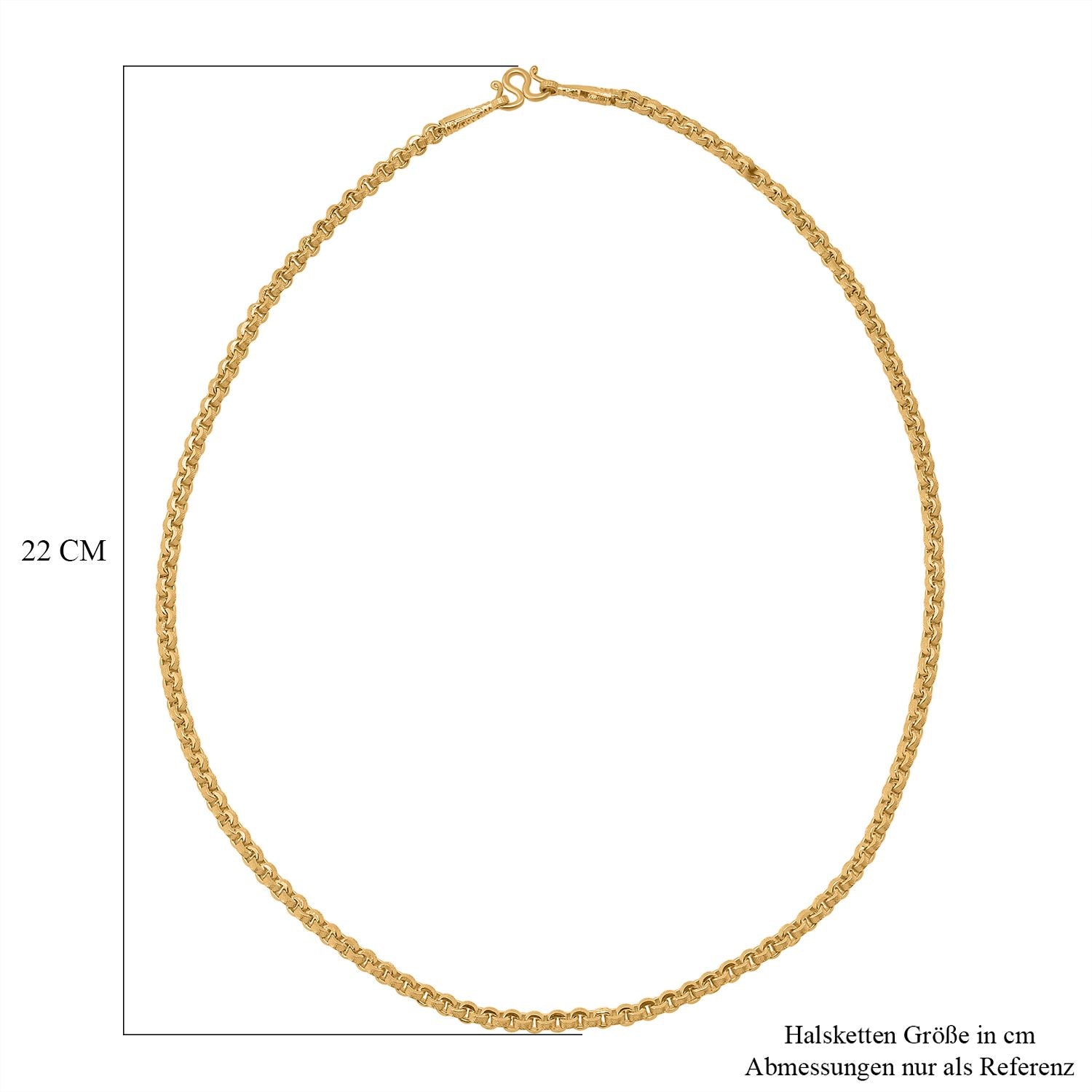 965 Gelb Gold Kette ca. 45 cm ca. 3,80g