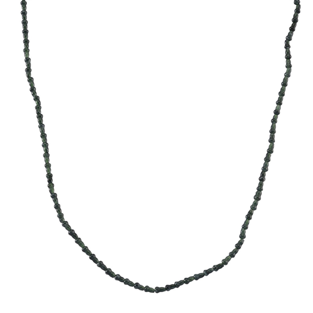 ALLE ERSTE MAL - D'Joy AAA Natürlicher Olmek Jadeit Halskette ca. 50 cm 925 Silber rhodiniert ca. 58.00 ct