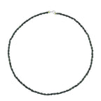 ALLE ERSTE MAL - D'Joy AAA Natürlicher Olmek Jadeit Halskette ca. 50 cm 925 Silber rhodiniert ca. 58.00 ct