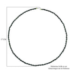 ALLE ERSTE MAL - D'Joy AAA Natürlicher Olmek Jadeit Halskette ca. 50 cm 925 Silber rhodiniert ca. 58.00 ct