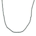 ALLE ERSTE MAL - EXTREM SELTEN D'Joy AAA Natürlicher Olmek Jadeit Halskette ca. 50 cm 925 Silber rhodiniert ca. 58.00 ct