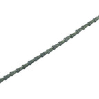 ALLE ERSTE MAL - EXTREM SELTEN D'Joy AAA Natürlicher Olmek Jadeit Halskette ca. 50 cm 925 Silber rhodiniert ca. 58.00 ct