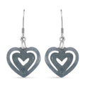 D'Joy Natürlicher Olmek Jadeit Ohrringe 925 Silber rhodiniert ca. 7.00 ct