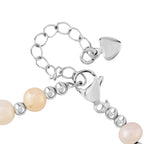 Mehrfarbige Süßwasser Perle Armband ca. 15.25 cm + 3.5 cm Extender, Nickelfreies Messing