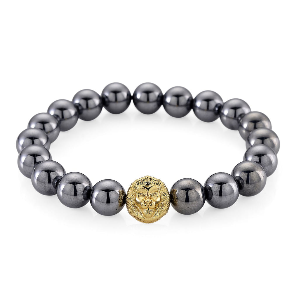 Terahertz Löwe Armband ca. Flexibles cm Nickelfreies Messing ca. 135.00 ct
