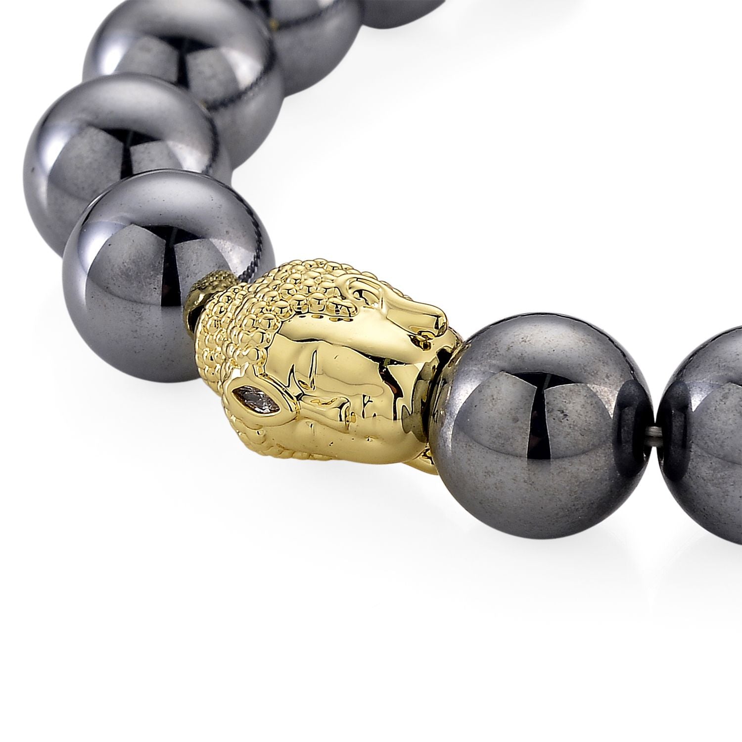 Terahertz Buddha Armband ca. Flexibles cm Nickelfreies Messing ca. 135.00 ct