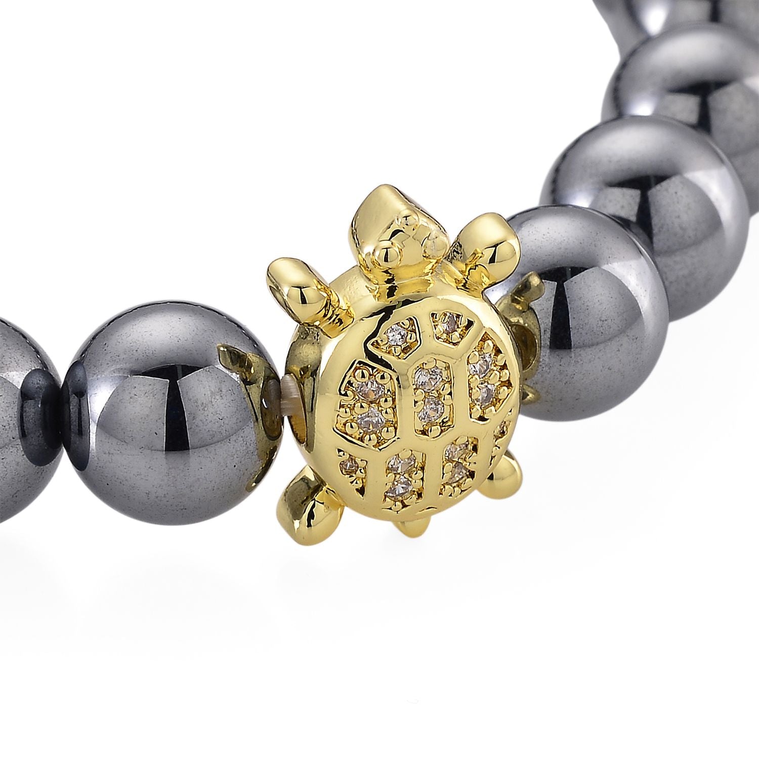 Terahertz, Weißer Zirkonia Schildkröte Armband ca. Flexibles cm Nickelfreies Messing Standard 131.00 ct
