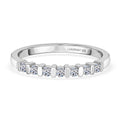 LUXURIANT SI-GH Labor Diamant Ring, 925 Silber rhodiniert - 0,20 ct.
