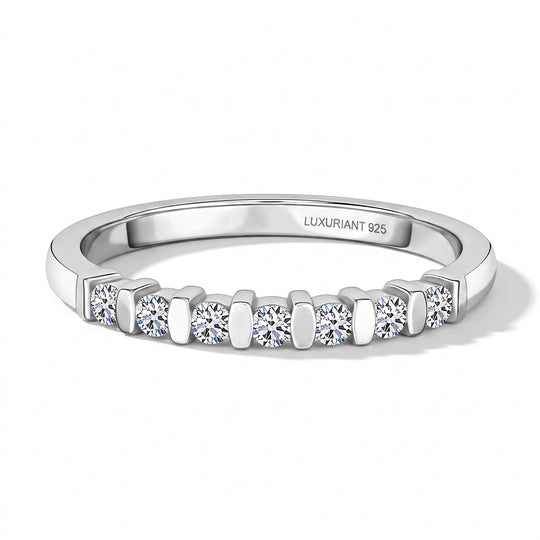 LUXURIANT DIAMOND - Lab Grown Diamant SI-GH Ring 925 Silber rhodiniert (Größe 16.00) (10-15 Werktage Lieferzeit) ca. 0.20 ct