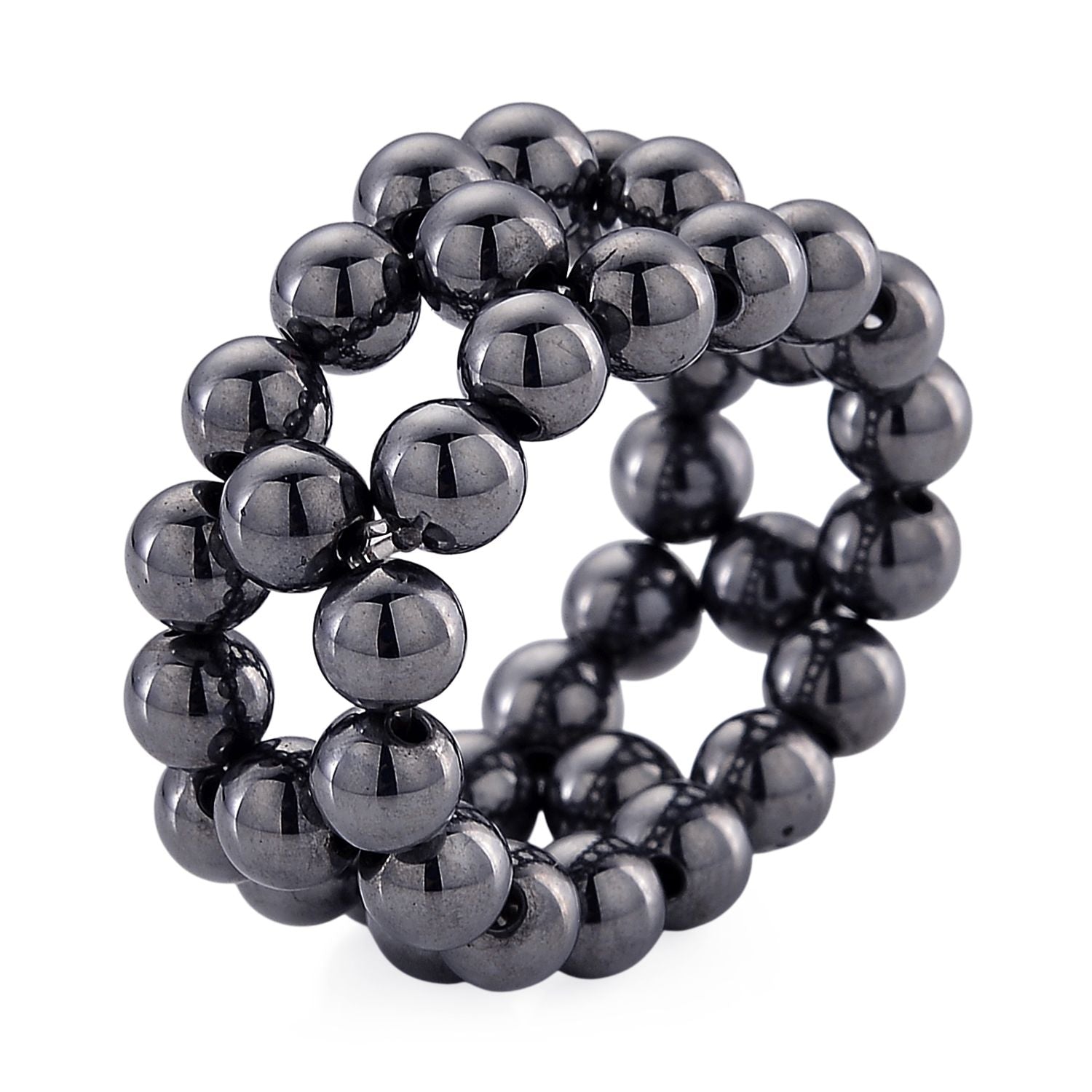 Terahertz Ring Flexibel (Größe 16,00-17,00) ca. 15,00 ct.