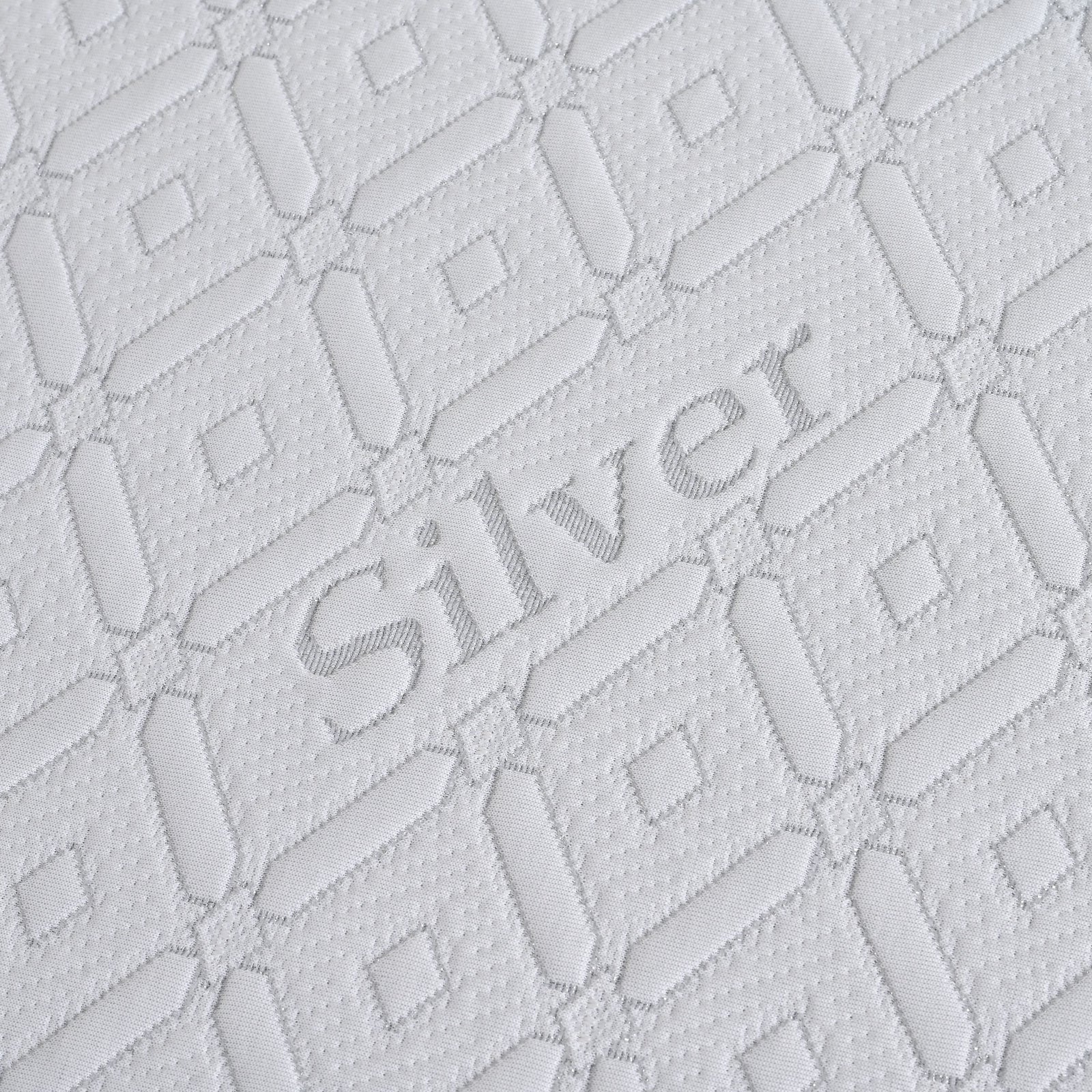 LIVMORE Matratzenschoner, wasserdicht, silberbeschichtet, 150x200cm, Steghöhe 30cm, Weiß