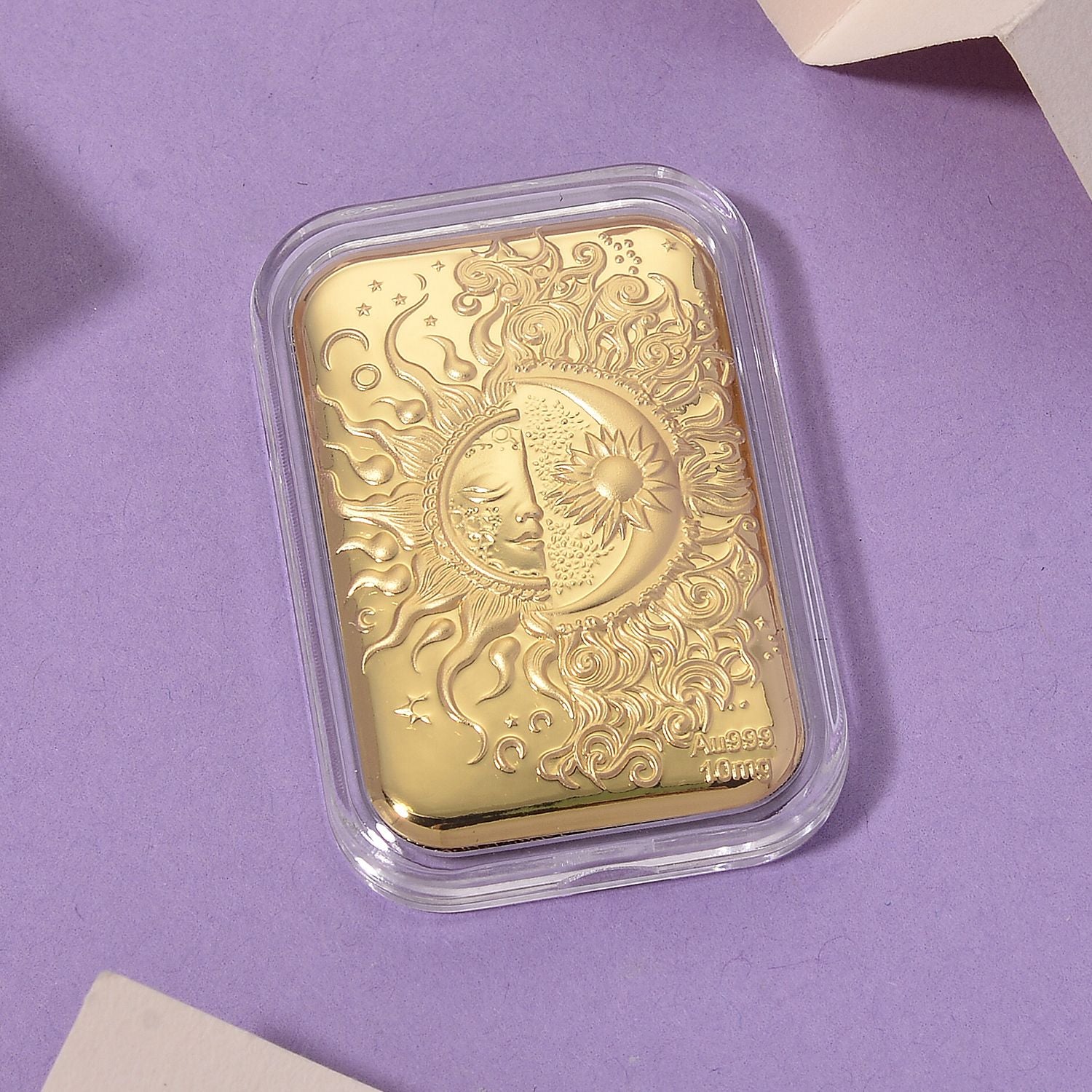 999 Gold Schmuckzubehör, Sonne und Mond