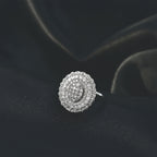 LUXURIANT DIAMOND - Lab Grown Diamant SI-GH Ring 925 Silber Rhodiniert (Größe 18.00) ca. 1.0 ct