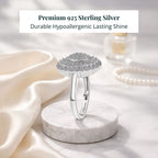 LUXURIANT DIAMOND - Lab Grown Diamant SI-GH Ring 925 Silber Rhodiniert (Größe 18.00) ca. 1.00 ct