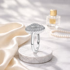LUXURIANT DIAMOND - Lab Grown Diamant SI-GH Ring 925 Silber Rhodiniert (Größe 18.00) ca. 1.0 ct
