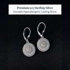 LUXURIANT DIAMOND - Lab Grown Diamant SI-GH Ohrringe 925 Silber Rhodiniert (10-15 Werktage Lieferzeit) ca. 1.00 ct