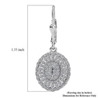LUXURIANT DIAMOND - Lab Grown Diamant SI-GH Ohrringe 925 Silber Rhodiniert (10-15 Werktage Lieferzeit) ca. 1.00 ct