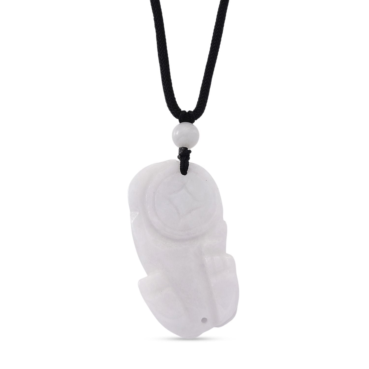 EXTREM SELTEN Natürliche Weiße Jadeit Jade Halskette Flexibles(ca. 70  cm) ca. 125.00 ct