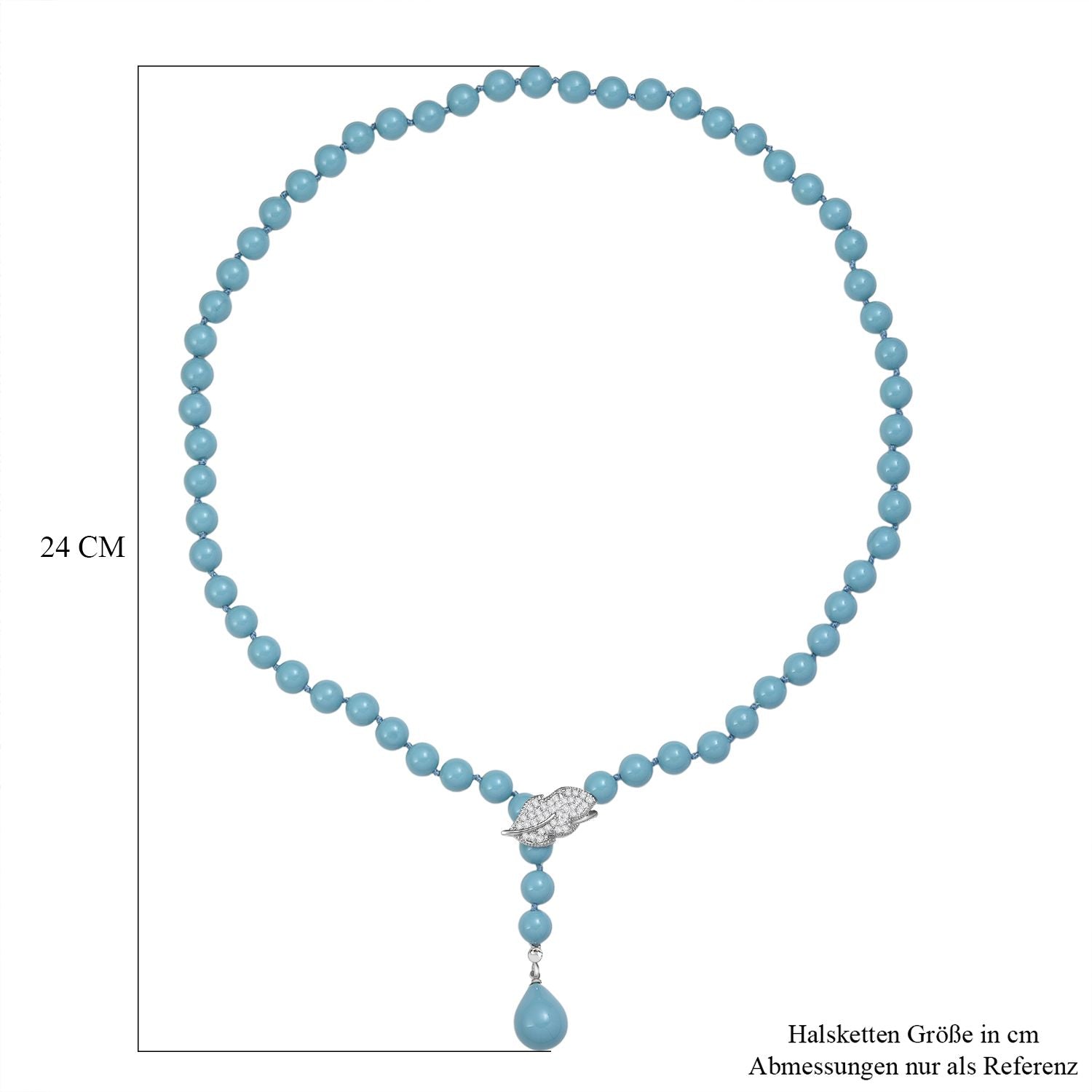 Hellblau 8mm