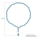 Hellblau 8mm