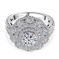 LUXURIANT DIAMOND - Lab Grown Diamant SI-GH Ring 925 Silber Rhodiniert (Größe 17.00) (10-15 Werktage Lieferzeit) ca. 2.50 ct