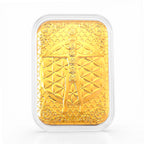 EXKLUSIVES GESCHENK - 999er Goldfolie mit 7-Chakren-Motiv 10mg