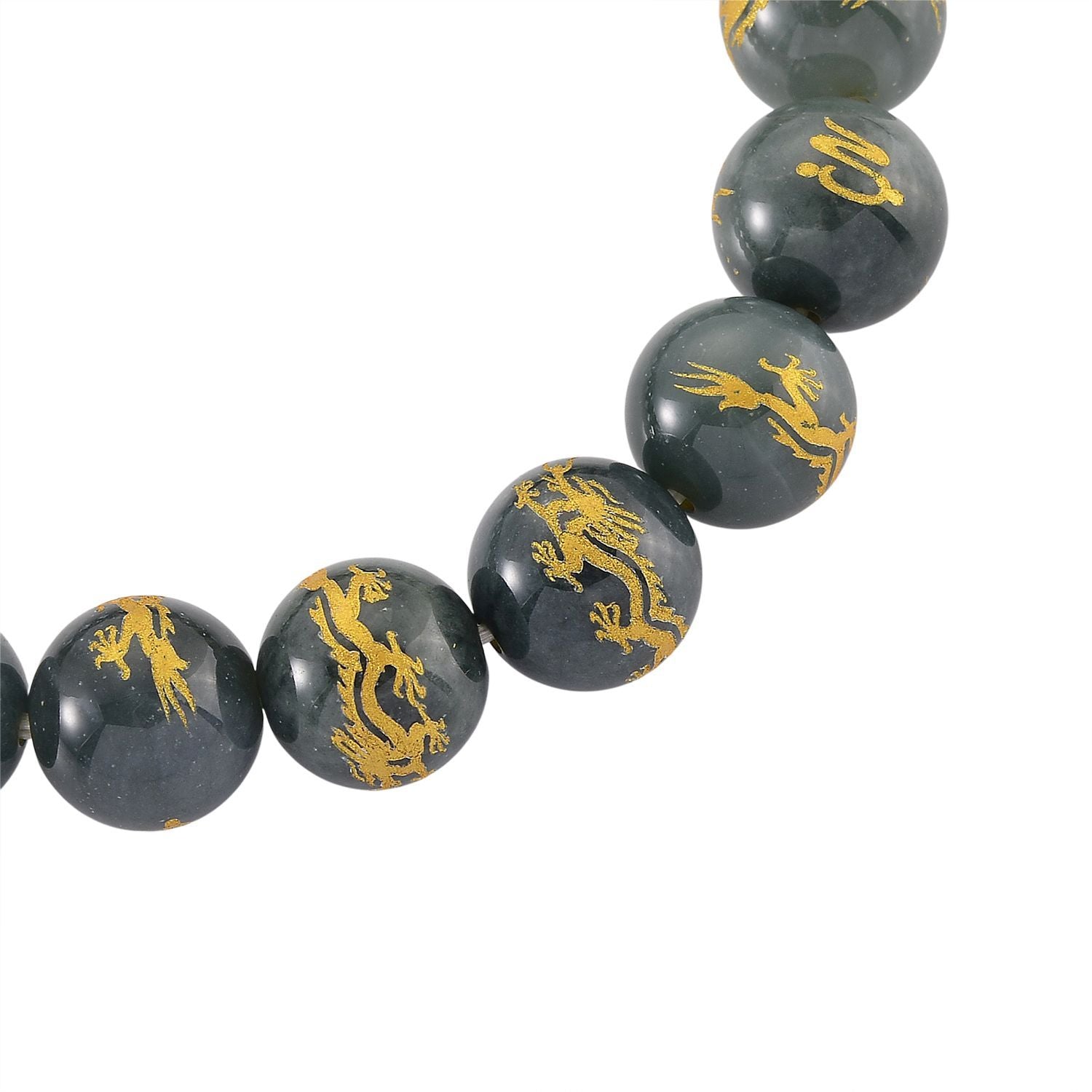 EXTREM SELTEN Natürlicher Olmek Jadeit Armband Flexibles (18-19 cm) ca. 250,00 ct.
