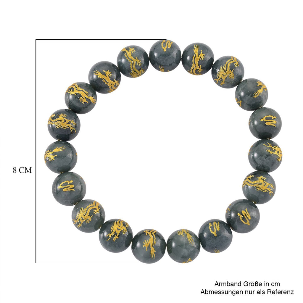 EXTREM SELTEN Natürlicher Olmek Jadeit Armband Flexibles (18-19 cm) ca. 250,00 ct.