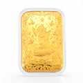 EXKLUSIVES GESCHENK - 999er Goldfolie mit Engel, 10mg