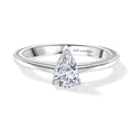 LUXURIANT DIAMOND - Lab Grown Diamant VS-EF Ring 925 Silber rhodiniert (Größe 18.00) ca. 0.50 ct