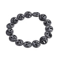 Hämatit Armband Flexibles (ca. 18-19 cm) ca. 109,00 ct.