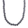 Hämatit Halskette ca. 50 cm + 5 cm Extender, ca. 254,00 ct.