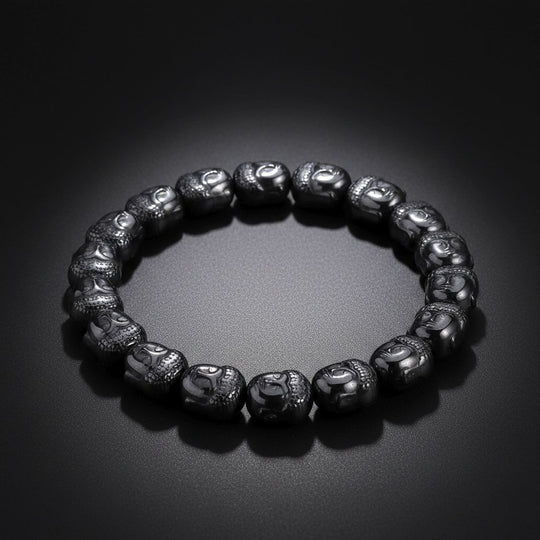 Hämatit Armband Flexibles (ca. 18-19 cm) ca. 166,50 ct.