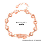 Nickelfreies Messing Armband ca. 18 cm + 2.5 cm Extender, ca. 13,50g