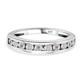 Natürlicher Champagner Diamant Ring 925 Silber (Größe 17.00)