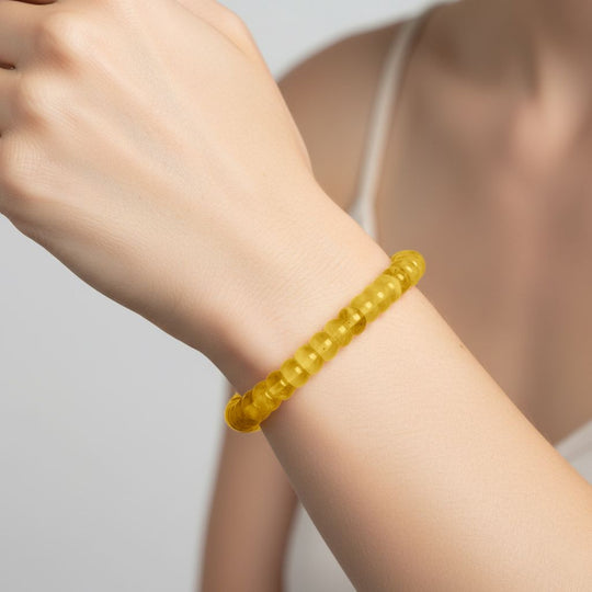 Butterscotch-Bernstein Armband Flexibles (18.00 - 19.00 cm)