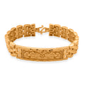 GOLD LOOKS - Fliegender Drache Armband, Nickelfreies Messing, ca. 19.75 cm ca. 36,50g