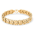 Designer-Stil Nickelfreies Messing Armband ca. 19 cm ca. 22,50g