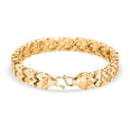 Designer-Stil Nickelfreies Messing Armband ca. 19 cm ca. 22,50g