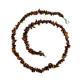 Tigerauge 45+5cm Halskette - 196,70 ct.