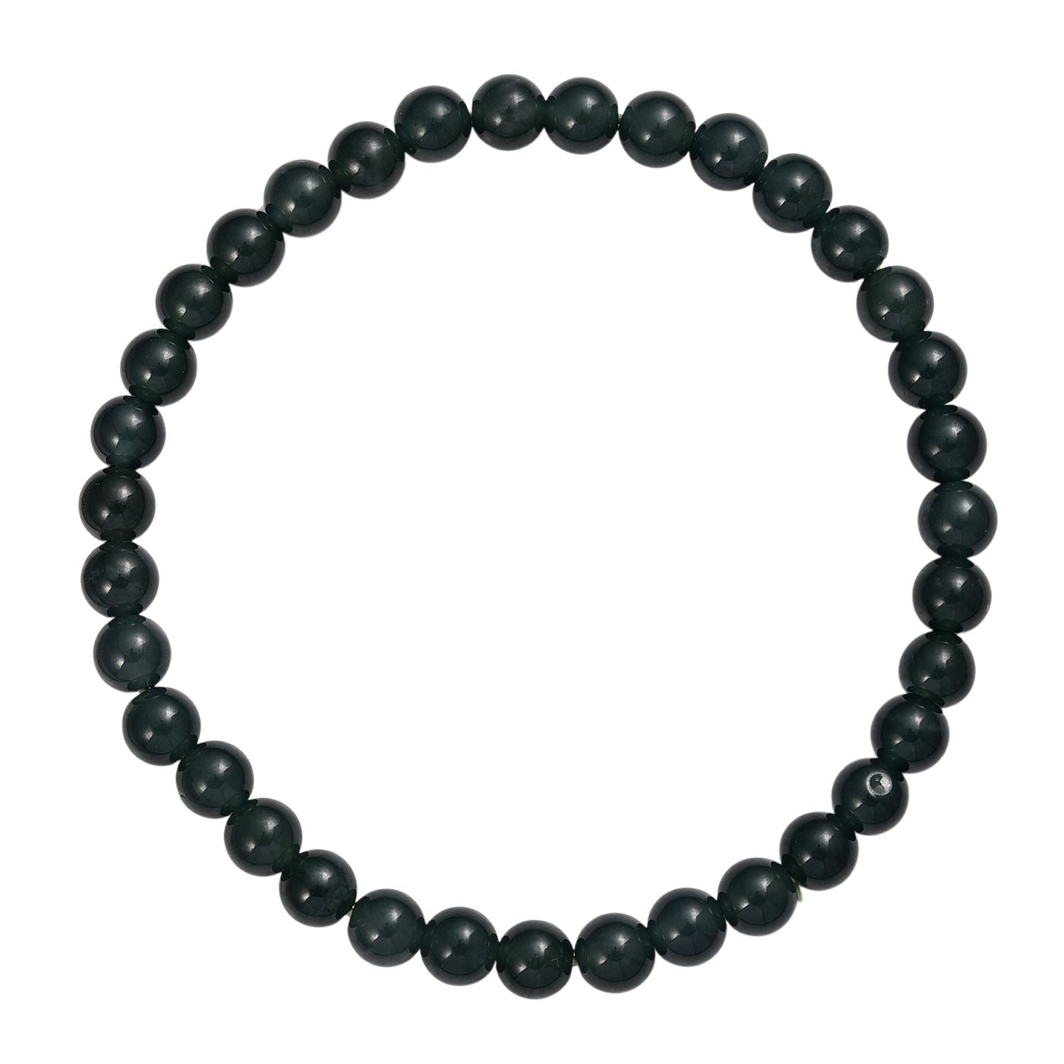 ALLE ERSTE MAL AAA Natürlicher Olmek Jadeit Armband Flexibles (18-19 cm) ca. 55,00 ct.