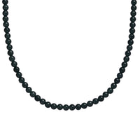 D'Joy Natürlicher Olmek Jadeit Halskette ca. 45 cm + 5 cm Extender, 925 Silber rhodiniert ca. 120,00 ct.