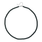 D'Joy Natürlicher Olmek Jadeit Halskette ca. 45 cm + 5 cm Extender, 925 Silber rhodiniert ca. 120,00 ct.